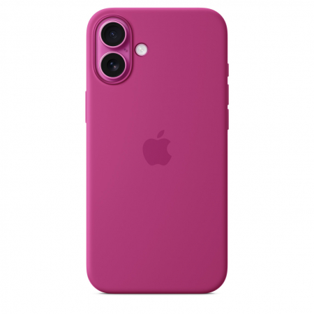 Apple iPhone 16 Plus Silicone Case with MagSafe - Fuchsia (Seasonal) [4]