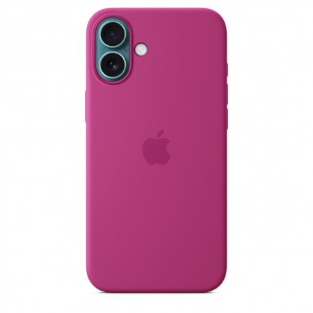 Apple iPhone 16 Plus Silicone Case with MagSafe - Fuchsia (Seasonal) [3]
