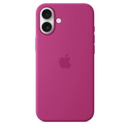 Apple iPhone 16 Plus Silicone Case with MagSafe - Fuchsia (Seasonal) [2]