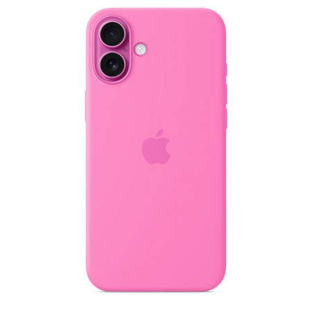 Smartphone - accesorii - Apple iPhone 16 Plus Silicone Case with MagSafe - Peony (SEASONAL)