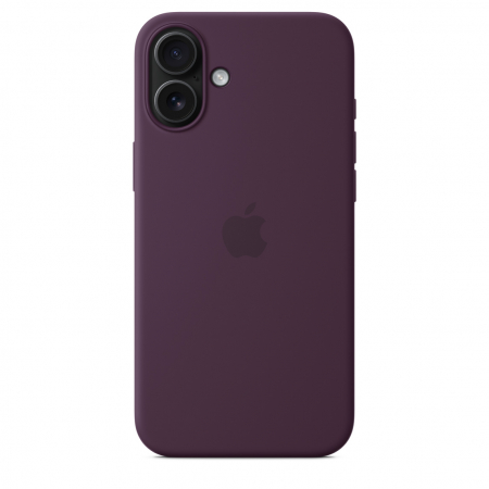 Apple iPhone 16 Plus Silicone Case with MagSafe - Plum [4]