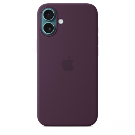 Apple iPhone 16 Plus Silicone Case with MagSafe - Plum [2]