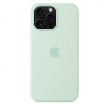Apple iPhone 16 Pro Max Silicone Case with MagSafe - Aquamarine (SEASONAL) [2]