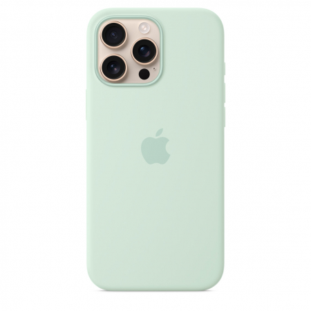 Apple iPhone 16 Pro Max Silicone Case with MagSafe - Aquamarine (SEASONAL) [1]