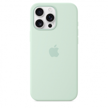 Apple iPhone 16 Pro Max Silicone Case with MagSafe - Aquamarine (SEASONAL) [0]