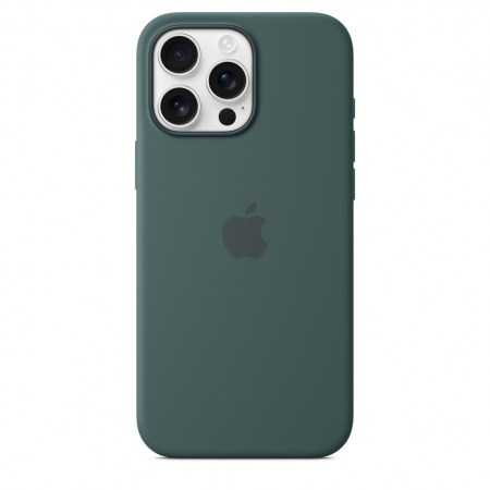 Apple iPhone 16 Pro Max Silicone Case with MagSafe - Lake Green (Seasonal) [3]