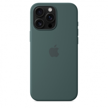 Apple iPhone 16 Pro Max Silicone Case with MagSafe - Lake Green (Seasonal) [1]