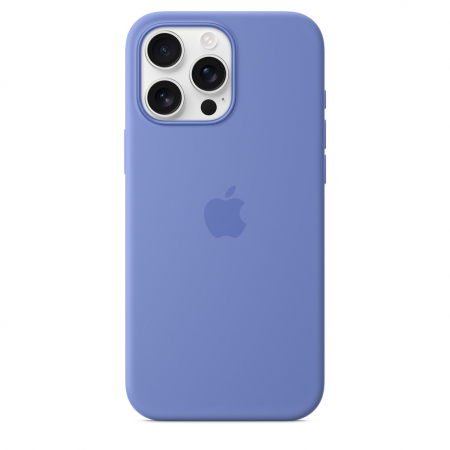 Laptop, Tablete & Telefoane - Apple iPhone 16 Pro Max Silicone Case with MagSafe - Periwinkle (SEASONAL)