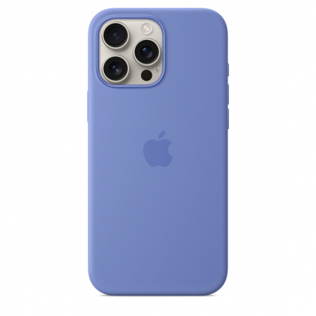 Apple iPhone 16 Pro Max Silicone Case with MagSafe - Periwinkle (SEASONAL) [2]