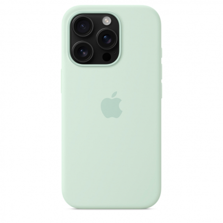 Apple iPhone 16 Pro Silicone Case with MagSafe - Aquamarine (SEASONAL) [1]
