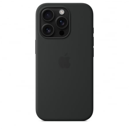 Apple iPhone 16 Pro Silicone Case with MagSafe - Black [4]