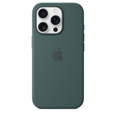 Apple iPhone 16 Pro Silicone Case with MagSafe - Lake Green (Seasonal) [1]