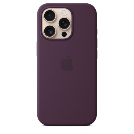 Laptop, Tablete & Telefoane - Apple iPhone 16 Pro Silicone Case with MagSafe - Plum