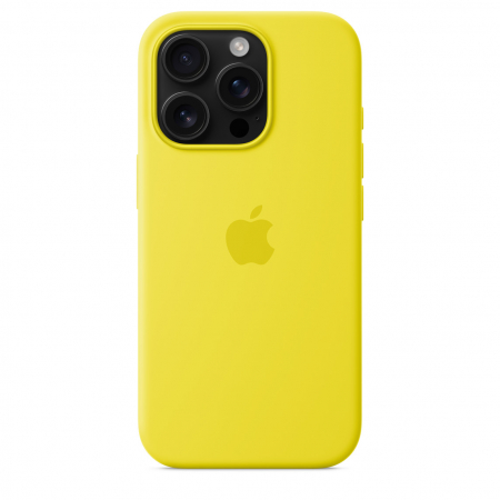 Apple iPhone 16 Pro Silicone Case with MagSafe - Star Fruit (Seasonal) [4]