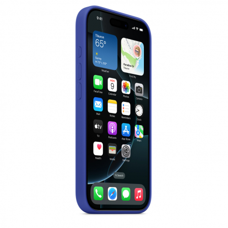 Apple iPhone 16 Pro Silicone Case with MagSafe - Ultramarine (Seasonal) [4]