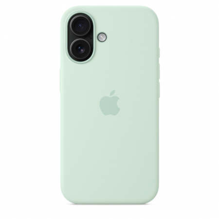 Apple iPhone 16 Silicone Case with MagSafe - Aquamarine (SEASONAL) [4]