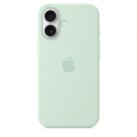 Apple iPhone 16 Silicone Case with MagSafe - Aquamarine (SEASONAL) [1]