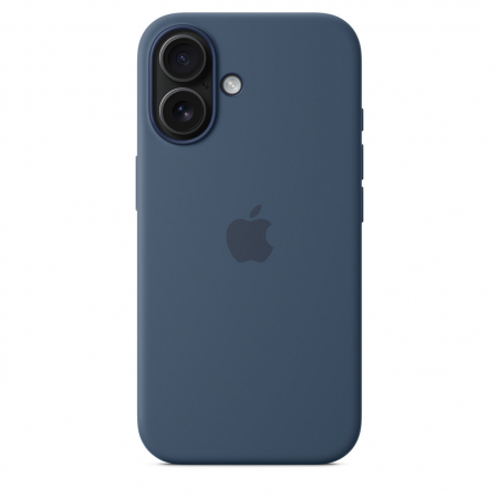 Apple iPhone 16 Silicone Case with MagSafe - Denim [2]