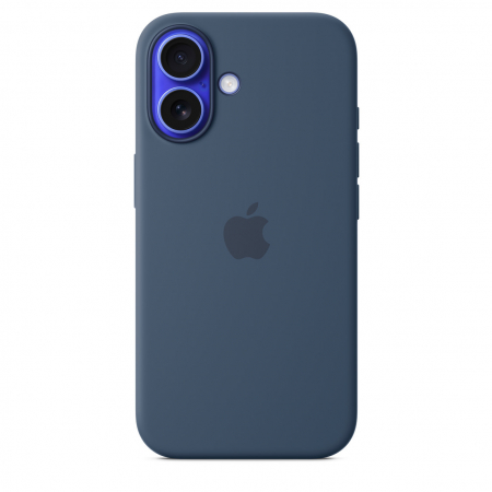 Laptop, Tablete & Telefoane - Apple iPhone 16 Silicone Case with MagSafe - Denim