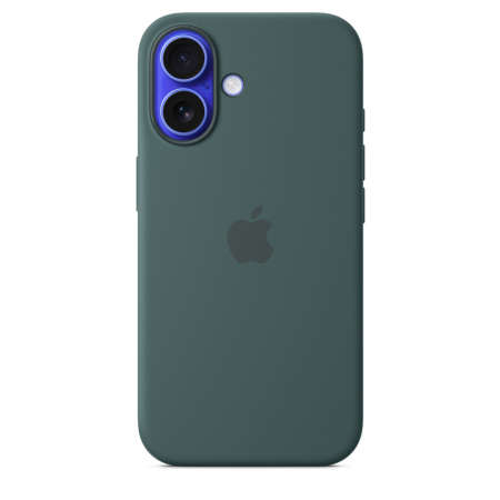 Apple iPhone 16 Silicone Case with MagSafe - Lake Green (Seasonal) [0]
