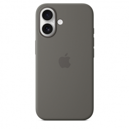 Apple iPhone 16 Silicone Case with MagSafe - Stone Gray [4]