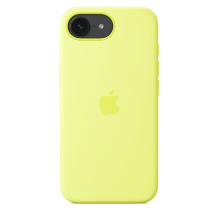 Apple iPhone 16e Silicone Case – Neon Yellow - SEASONAL [1]