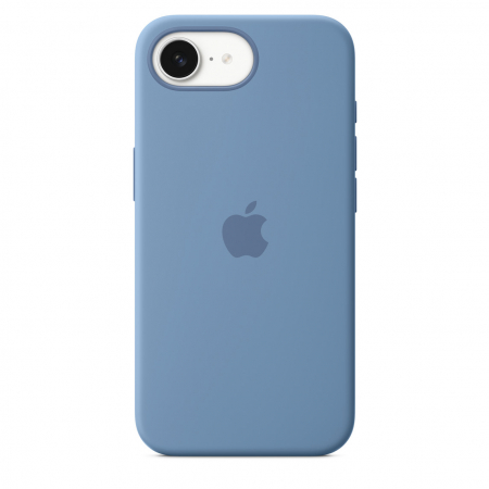 Telefoane & accesorii - Apple iPhone 16e Silicone Case Winter Blue