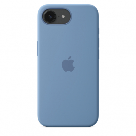 Apple iPhone 16e Silicone Case Winter Blue [2]