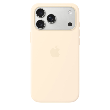 Laptop, Tablete & Telefoane - Apple iPhone 17 Pro Max Silicone Case with MagSafe - Vanilla (SEASONAL)