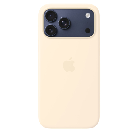 Apple iPhone 17 Pro Max Silicone Case with MagSafe - Vanilla (SEASONAL) [1]