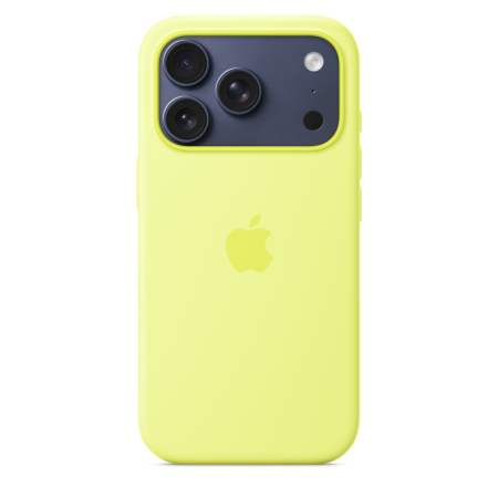Apple iPhone 17 Pro Silicone Case with MagSafe – Neon Yellow [3]