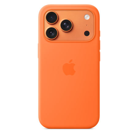Laptop, Tablete & Telefoane - Apple iPhone 17 Pro Silicone Case with MagSafe – Orange