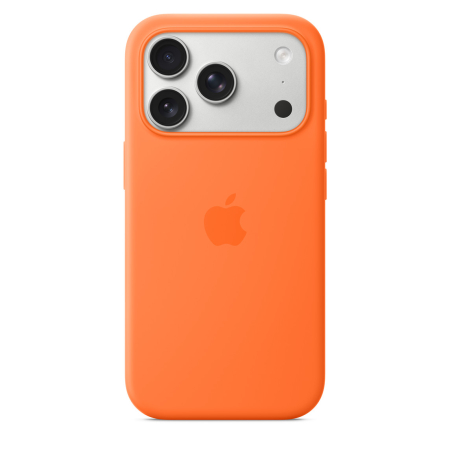 Apple iPhone 17 Pro Silicone Case with MagSafe – Orange [3]