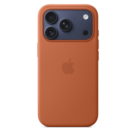 Apple iPhone 17 Pro Silicone Case with MagSafe - Terra Cotta [1]