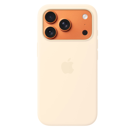 Apple iPhone 17 Pro Silicone Case with MagSafe - Vanilla (SEASONAL) [1]
