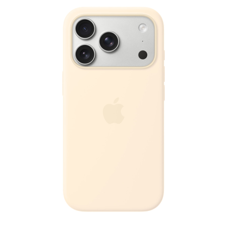 Laptop, Tablete & Telefoane - Apple iPhone 17 Pro Silicone Case with MagSafe - Vanilla (SEASONAL)