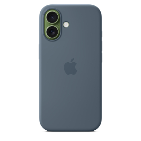Apple iPhone 17 Silicone Case with MagSafe - Anchor Blue [5]