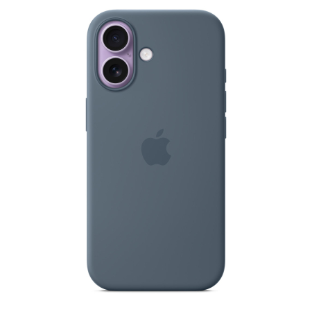 Apple iPhone 17 Silicone Case with MagSafe - Anchor Blue [4]