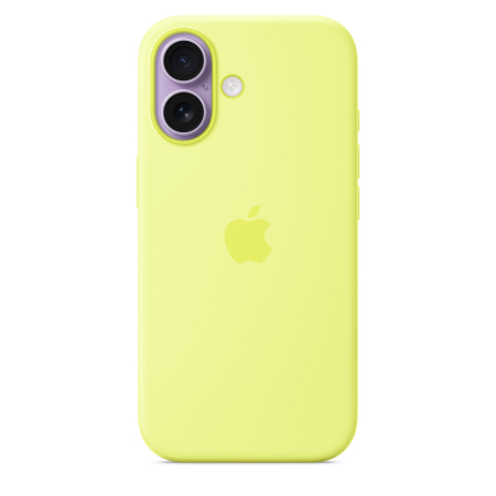 Apple iPhone 17 Silicone Case with MagSafe - Neon Yellow [4]