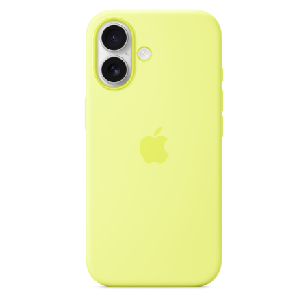 Telefoane & accesorii - Apple iPhone 17 Silicone Case with MagSafe - Neon Yellow