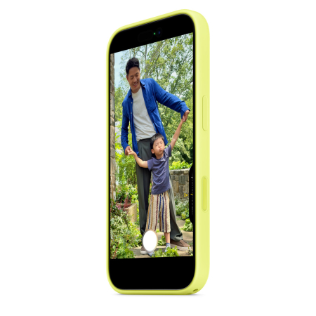 Apple iPhone 17 Silicone Case with MagSafe - Neon Yellow [2]