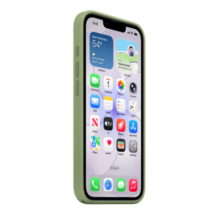 Apple iPhone 17e Silicone Case with MagSafe - Light Moss [2]