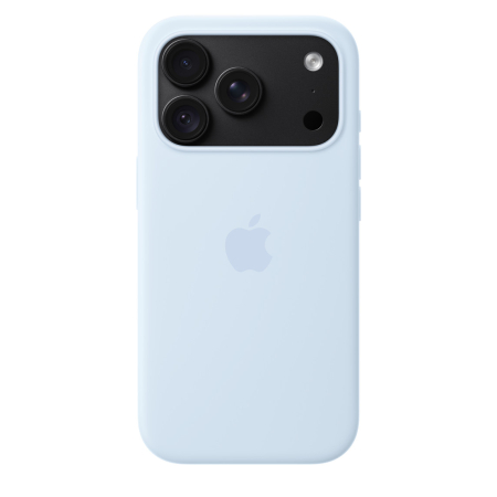 Apple iPhone 18 Pro Silicone Case with MagSafe - Crisp Blue [4]