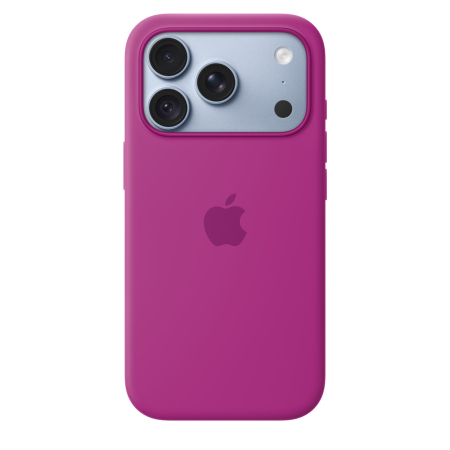 Apple iPhone 18 Pro Silicone Case with MagSafe - Magenta [1]