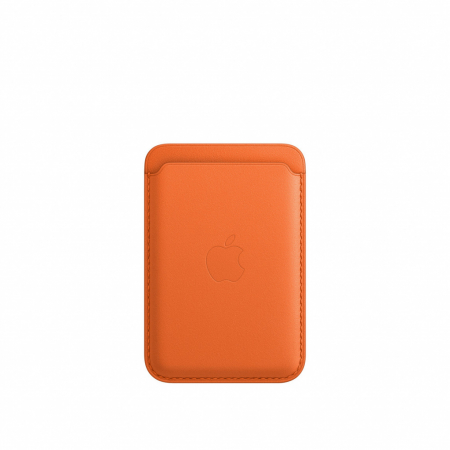 Apple iPhone Leather Wallet with MagSafe - Orange [0]