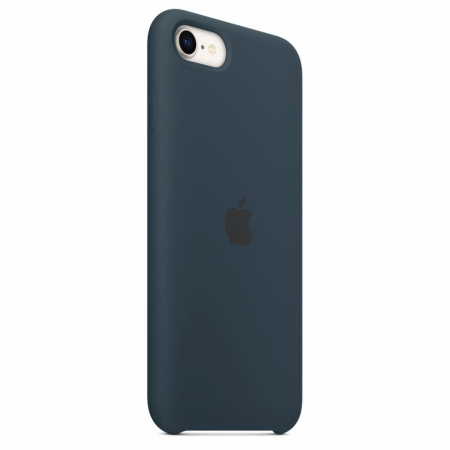 Apple iPhone SE3 Silicone Case - Abyss Blue [3]
