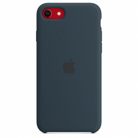 Apple iPhone SE3 Silicone Case - Abyss Blue [2]