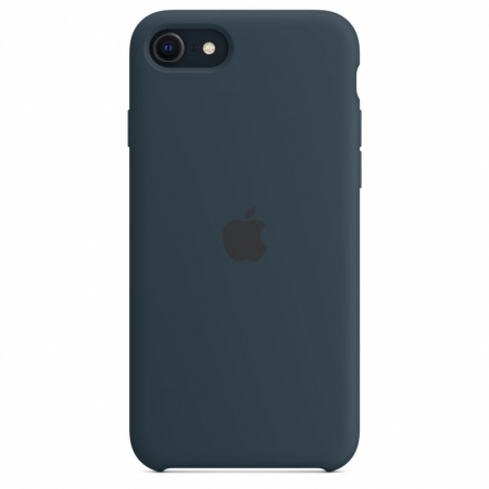 Apple iPhone SE3 Silicone Case - Abyss Blue [1]