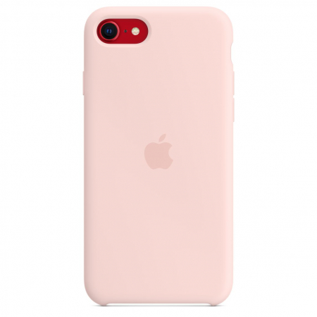 Apple iPhone SE3 Silicone Case - Chalk Pink [2]
