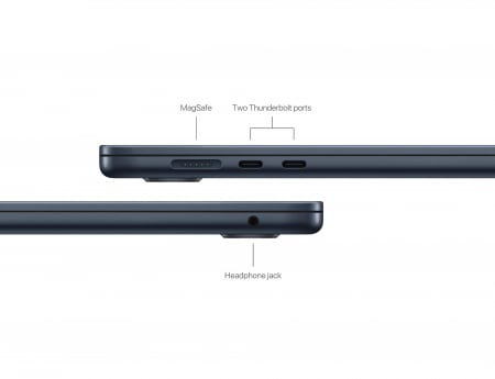 Apple MacBook Air 15.3: MIDNIGHT/M3 10C GPU/16GB/256GB-ROM [1]